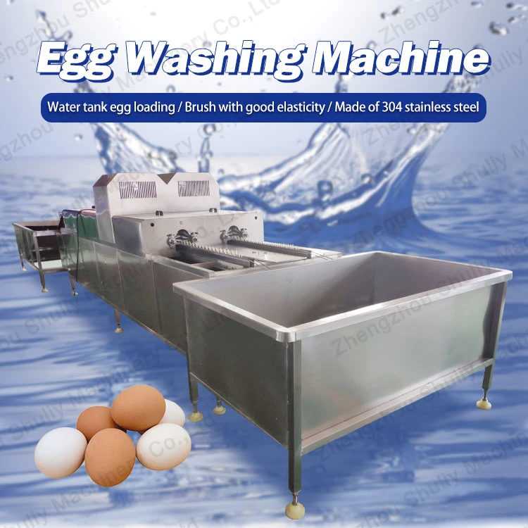 Industrial Chicken Egg Washing Cleaning Machine Sorting Production Line