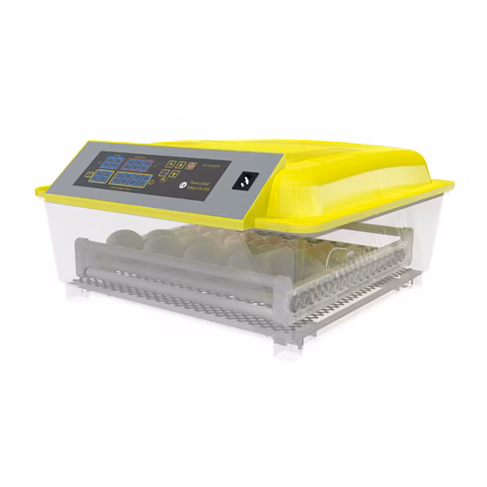 Mini incubadora automática de huevos de pollo para aves de corral Hhd 48 huevos pequeños